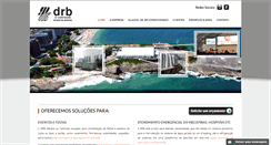 Desktop Screenshot of drb.com.br