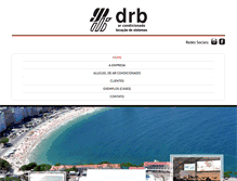 Tablet Screenshot of drb.com.br